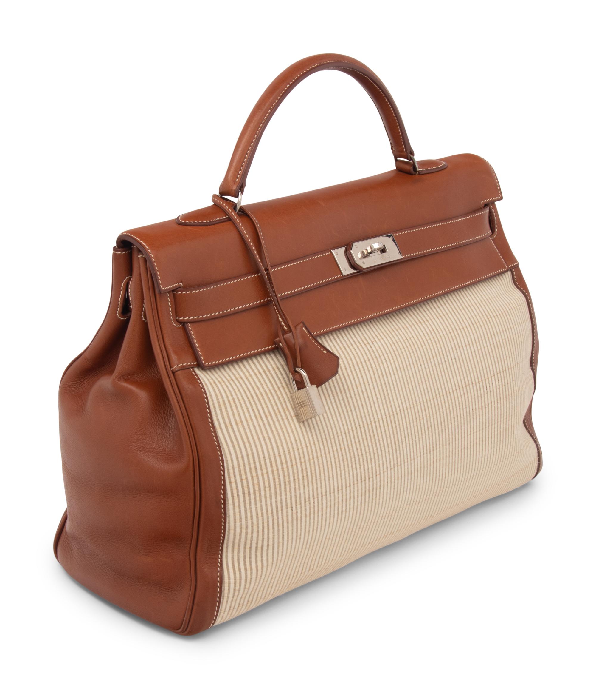 Hermès Kelly 40 in Crinoline and Barenia