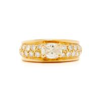 BOUCHERON, YELLOW GOLD AND DIAMOND RING