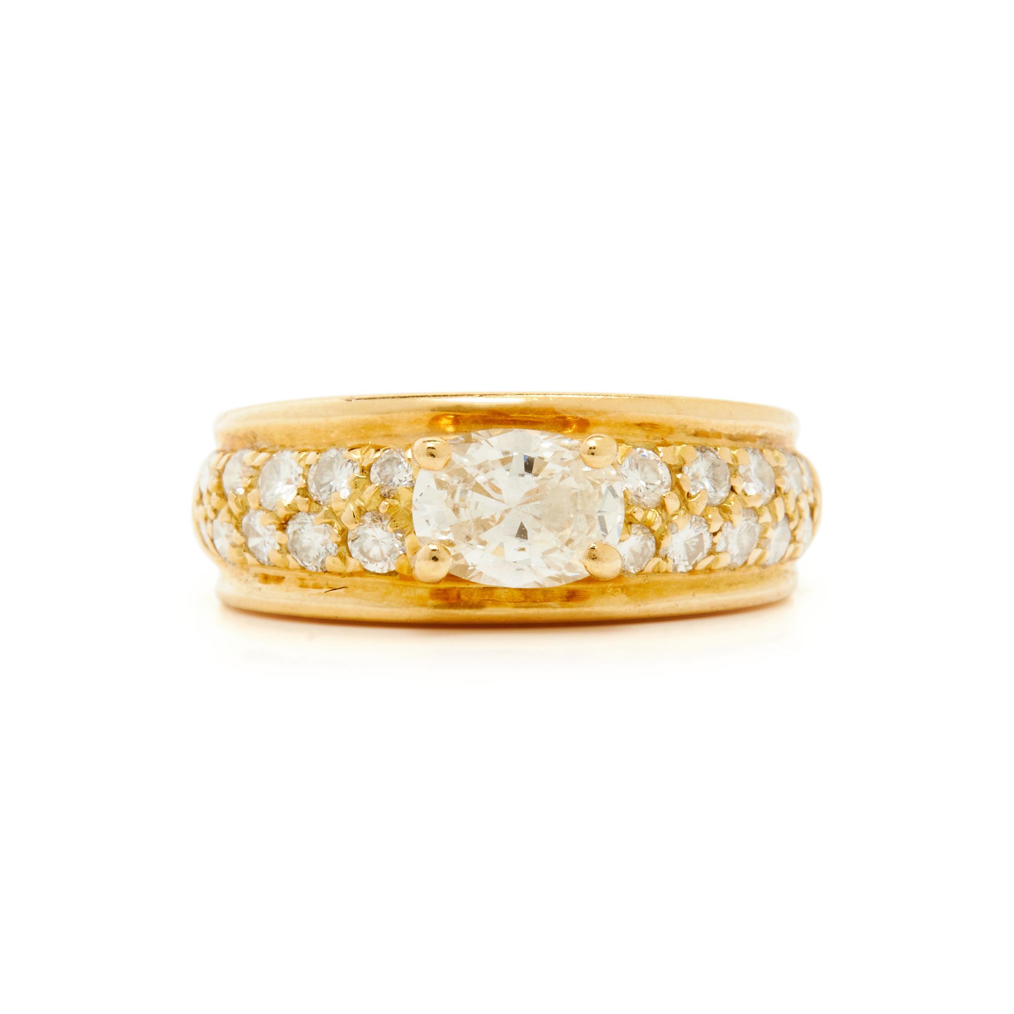 BOUCHERON, YELLOW GOLD AND DIAMOND RING