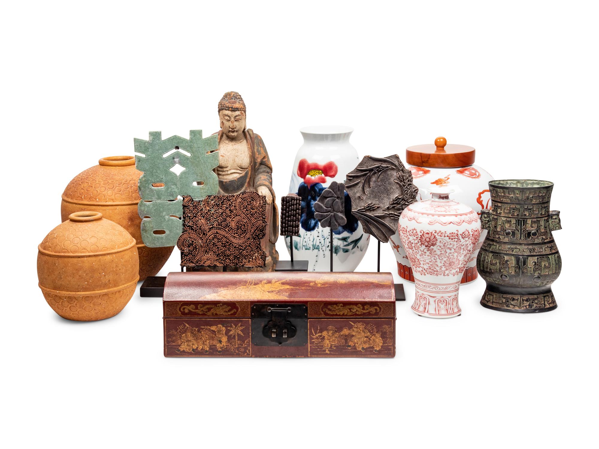 Thirteen Contemporary Decorative Articles