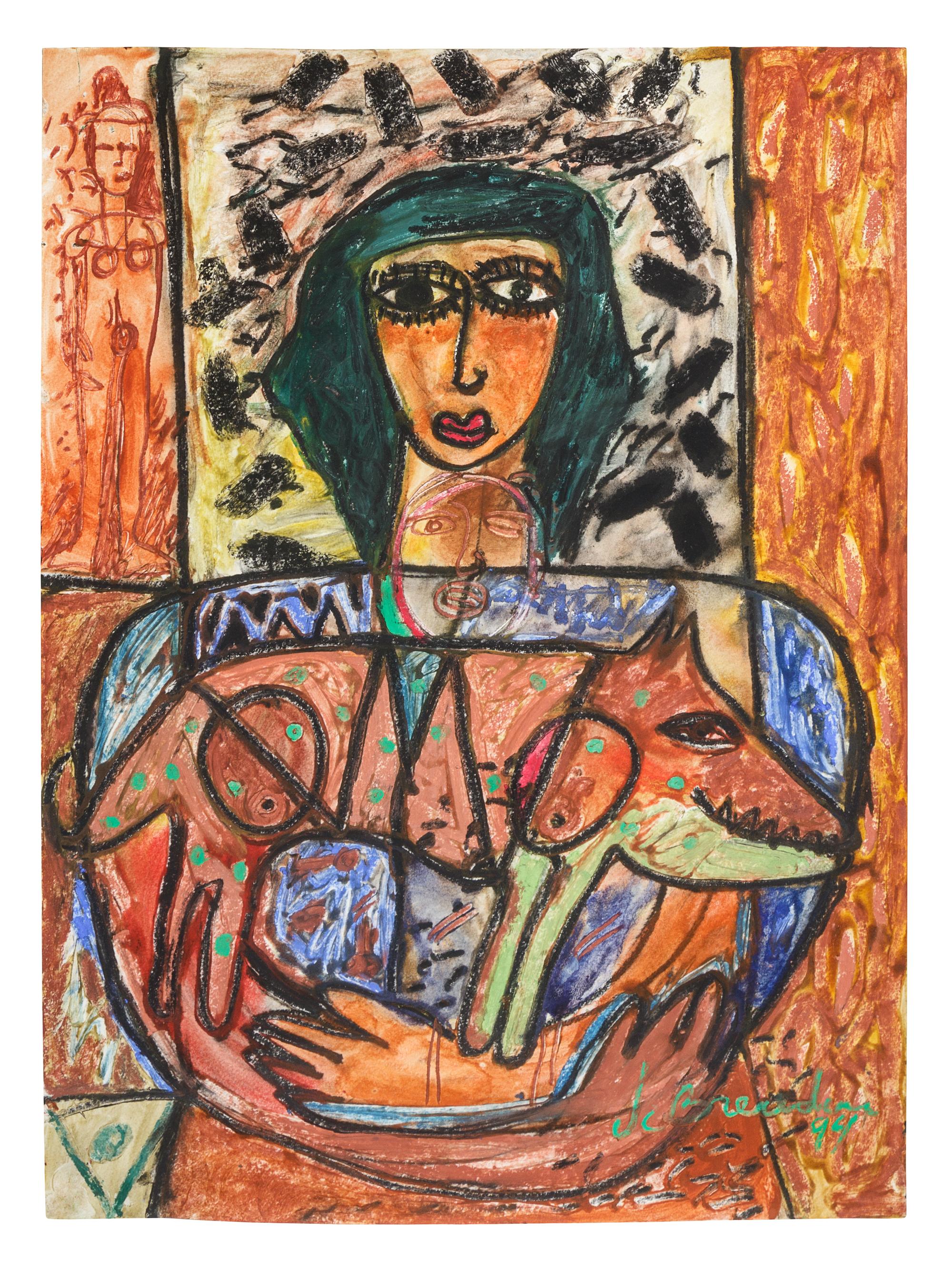 Untitled (Woman with Dog)