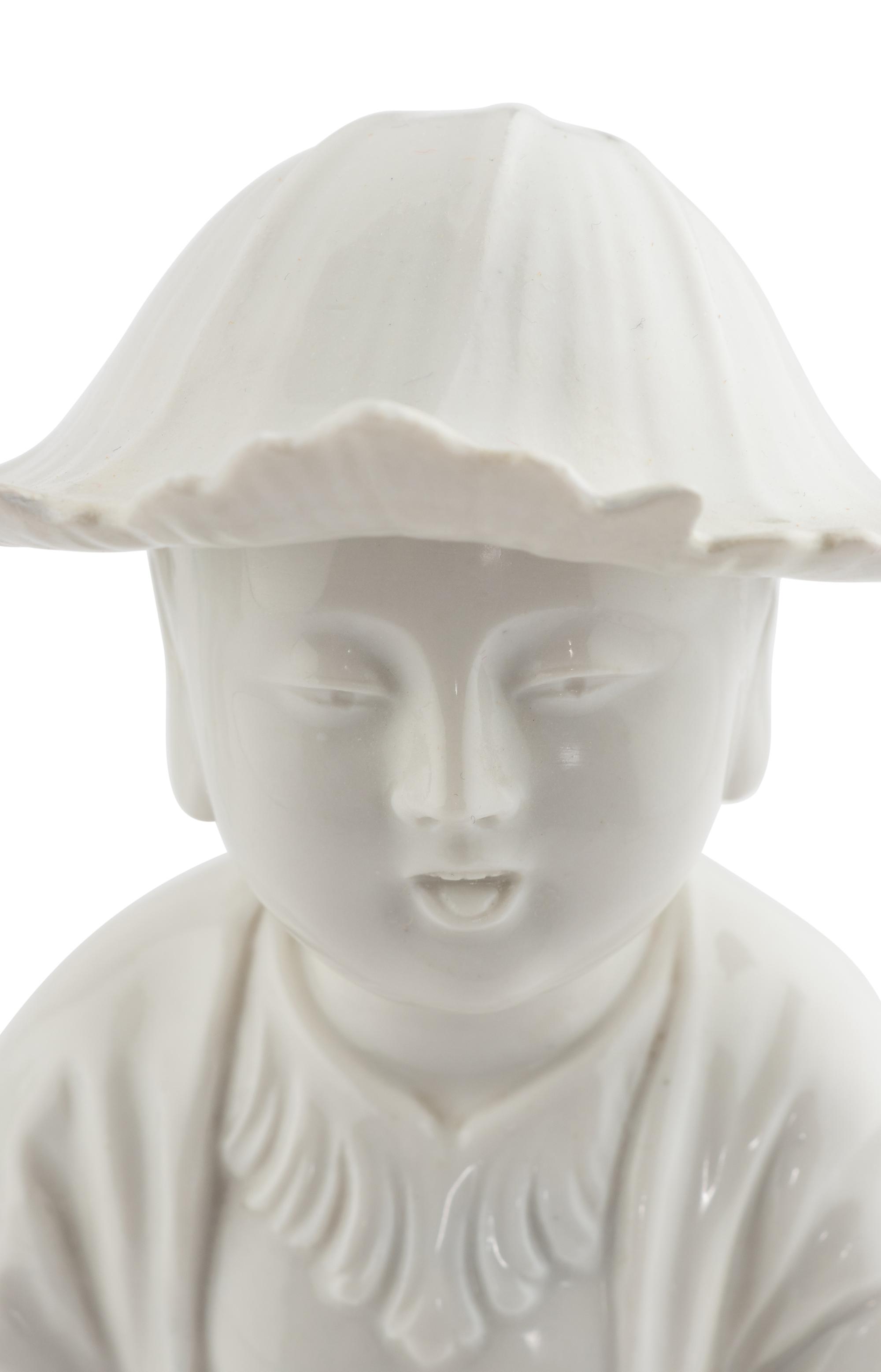 A Group of Blanc de Chine Figures