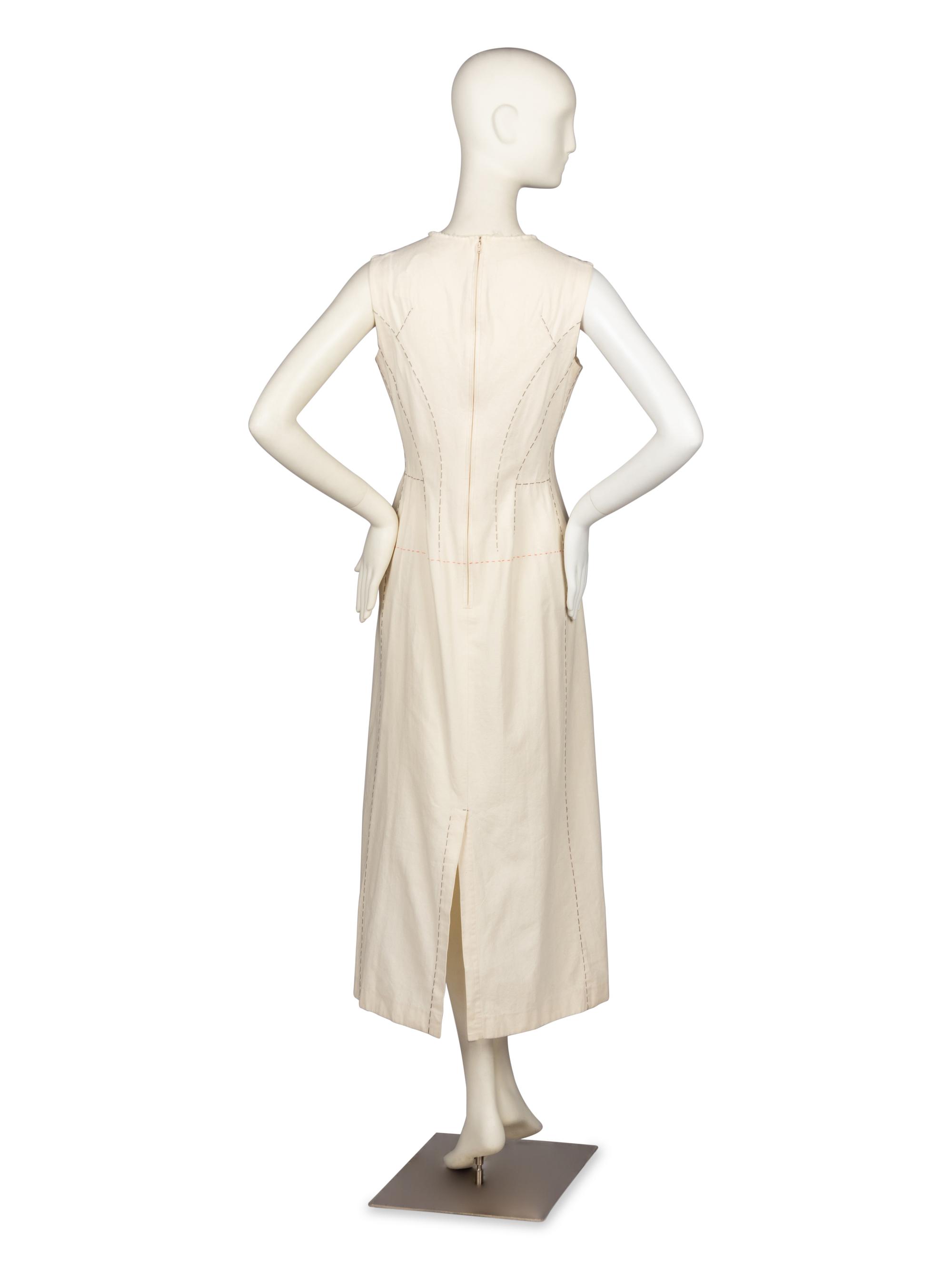 Yohji Yamamoto, Topstitched Dress, S/S 2000