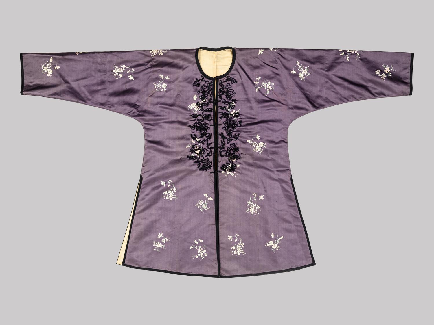 A Purple Ground Silk Lady's Jacket
