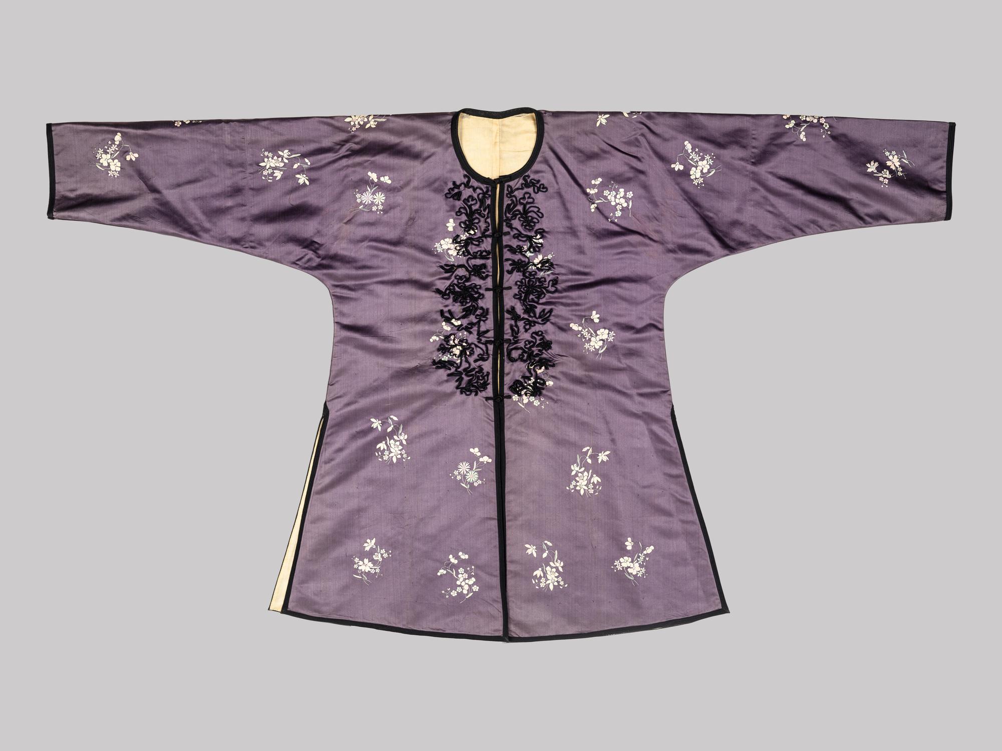 A Purple Ground Silk Lady's Jacket