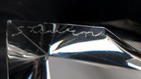 A Steuben Glass and Silver Ice Bear Sculpture