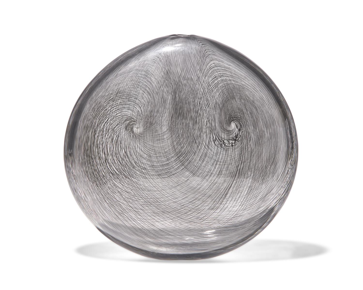 Black Net Series Glass Vessel, 2006