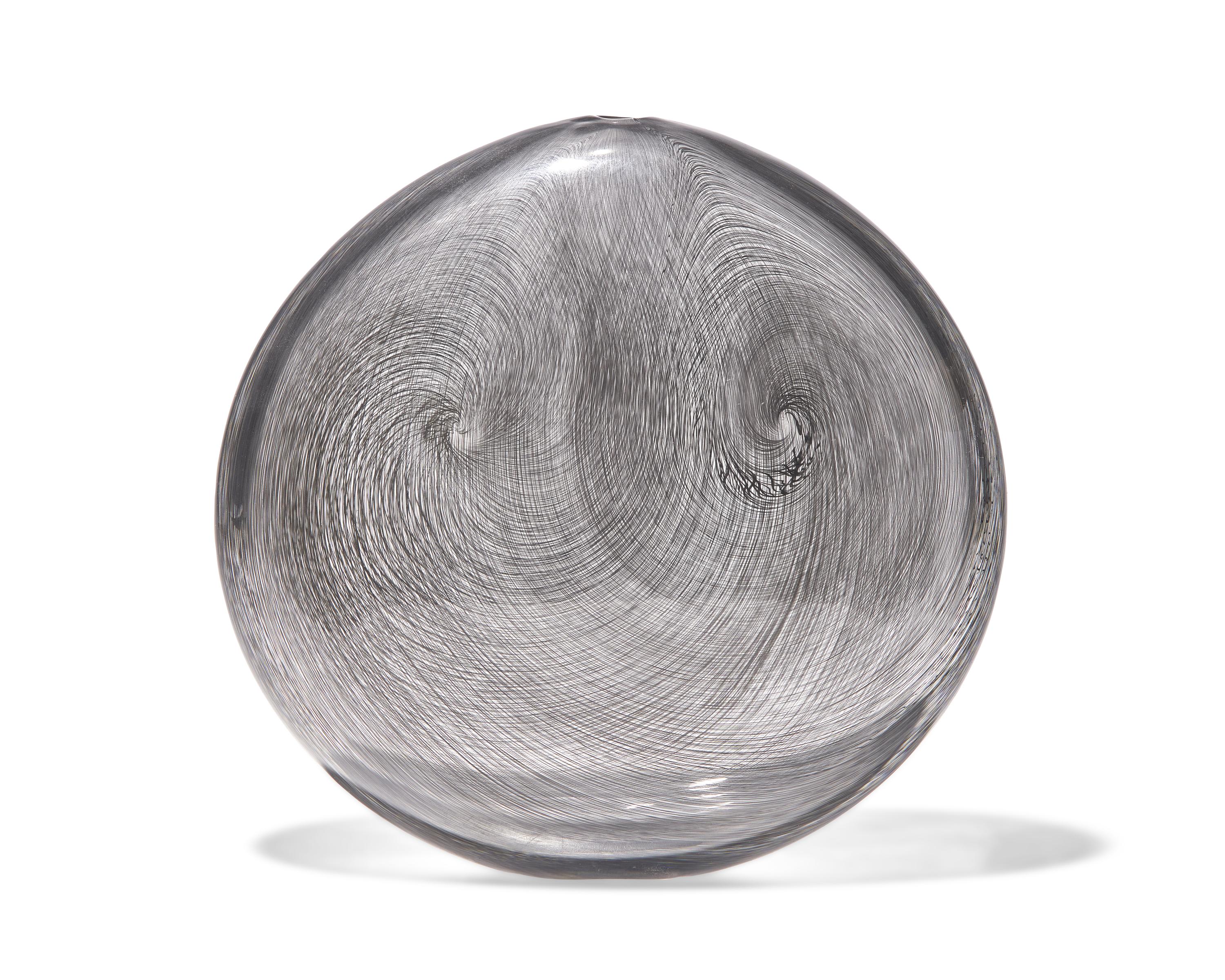 Black Net Series Glass Vessel, 2006