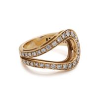 DI MODOLO, YELLOW GOLD AND DIAMOND RING