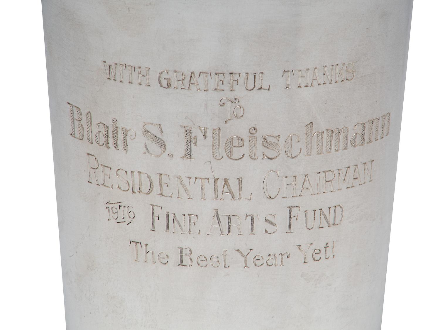 Four American Silver Julep Cups