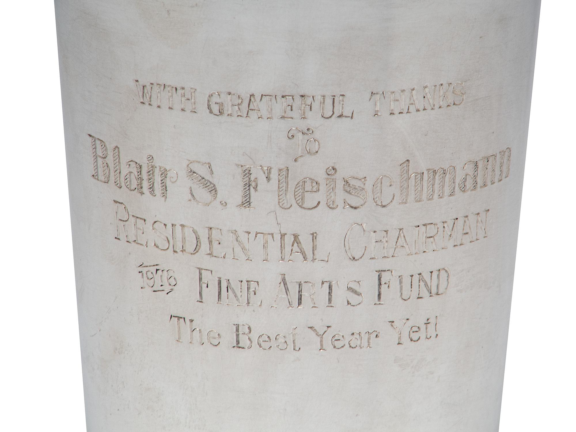 Four American Silver Julep Cups