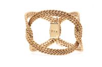 YELLOW GOLD BRACELET