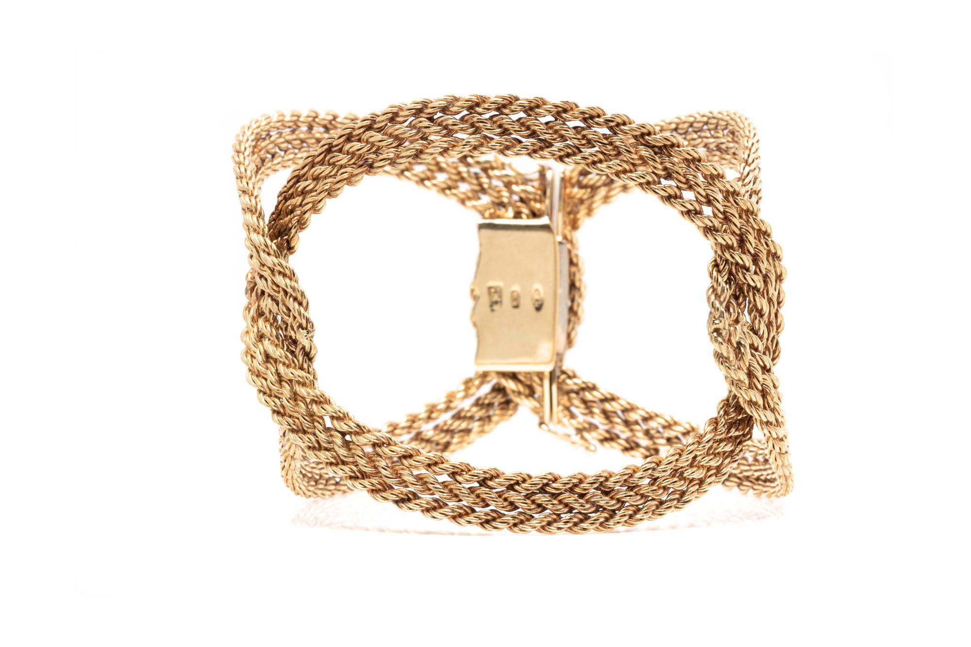 YELLOW GOLD BRACELET