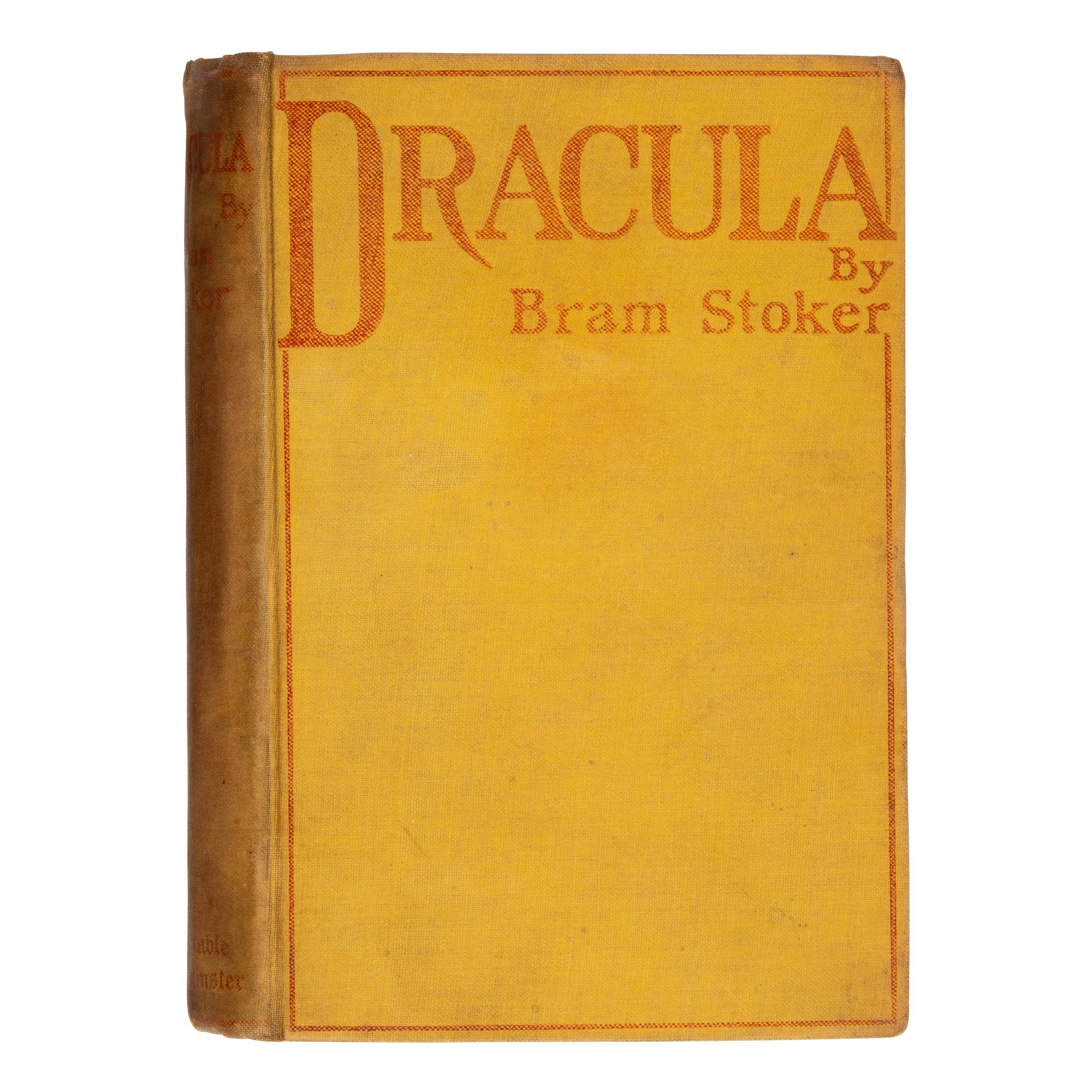 Stoker, Bram (1847-1912). Dracula . Westminster: Archibald Constable & Company, 1897.