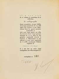 [Fine Bindings] [Gonet, Jean de] Tzara, Tristan. Entre-temps