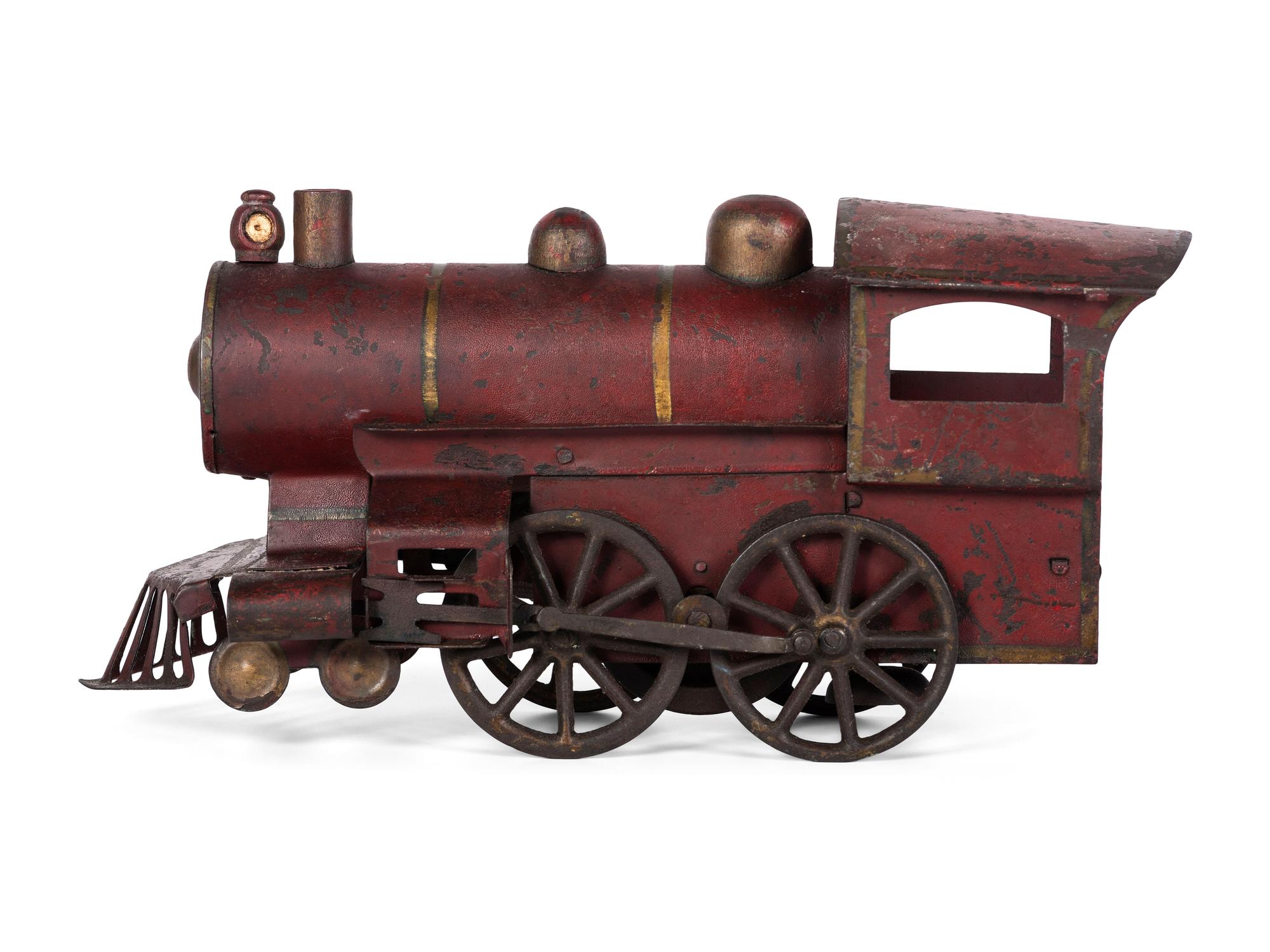 Four Pressed Steel Toy Construction Vehicles