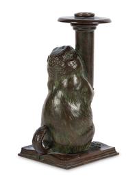 Rowfant Club Bronze Candlestick