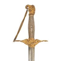 Ames Silver Gripped Gilt Eagle Pommel Presentation Sword to James Huston of the 69th NYSM - KIA at Gettysburg with the 82nd NY Infantry