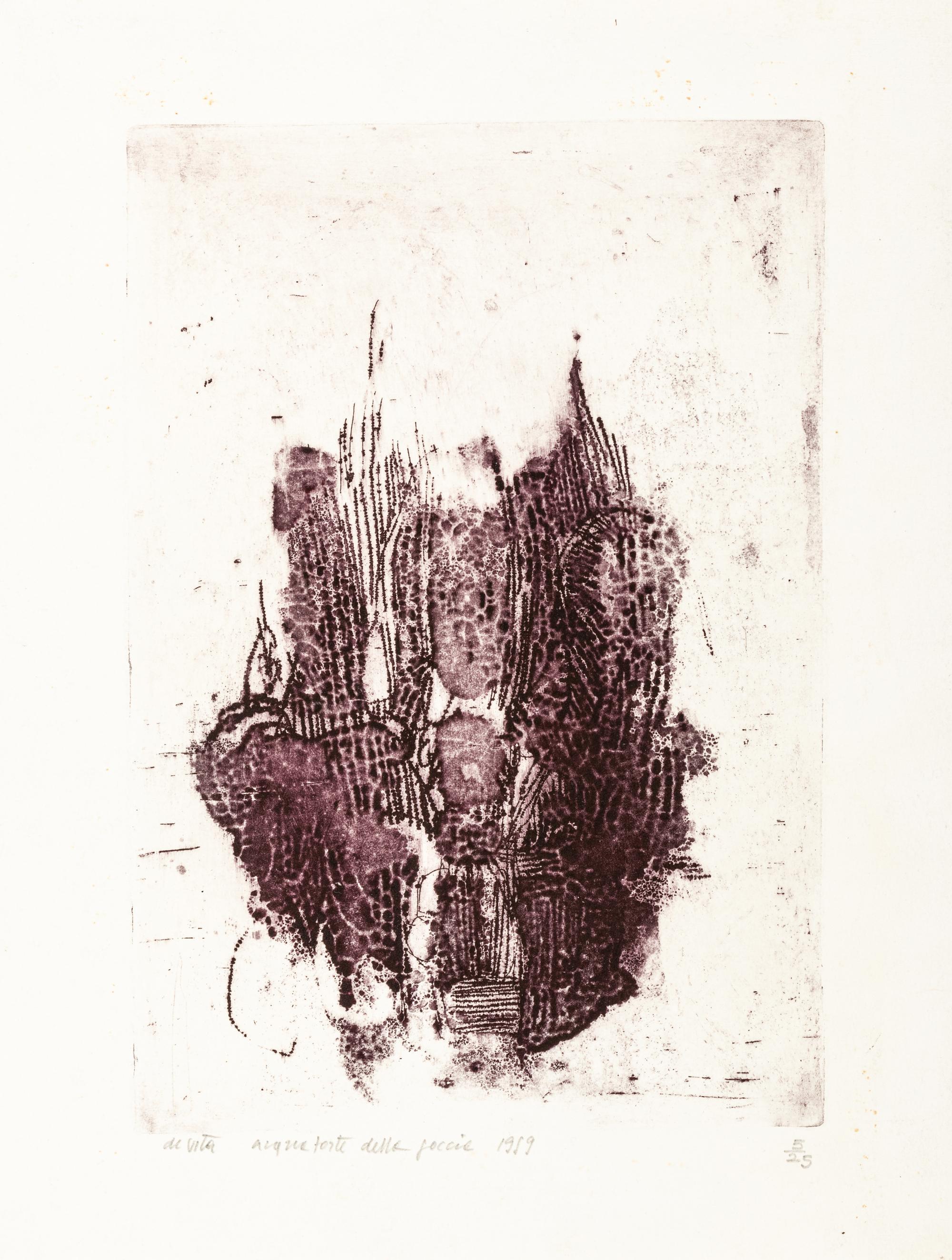 A Pair of Prints by Rudolf Schoofs and Luciana De Vita, 1959-1960