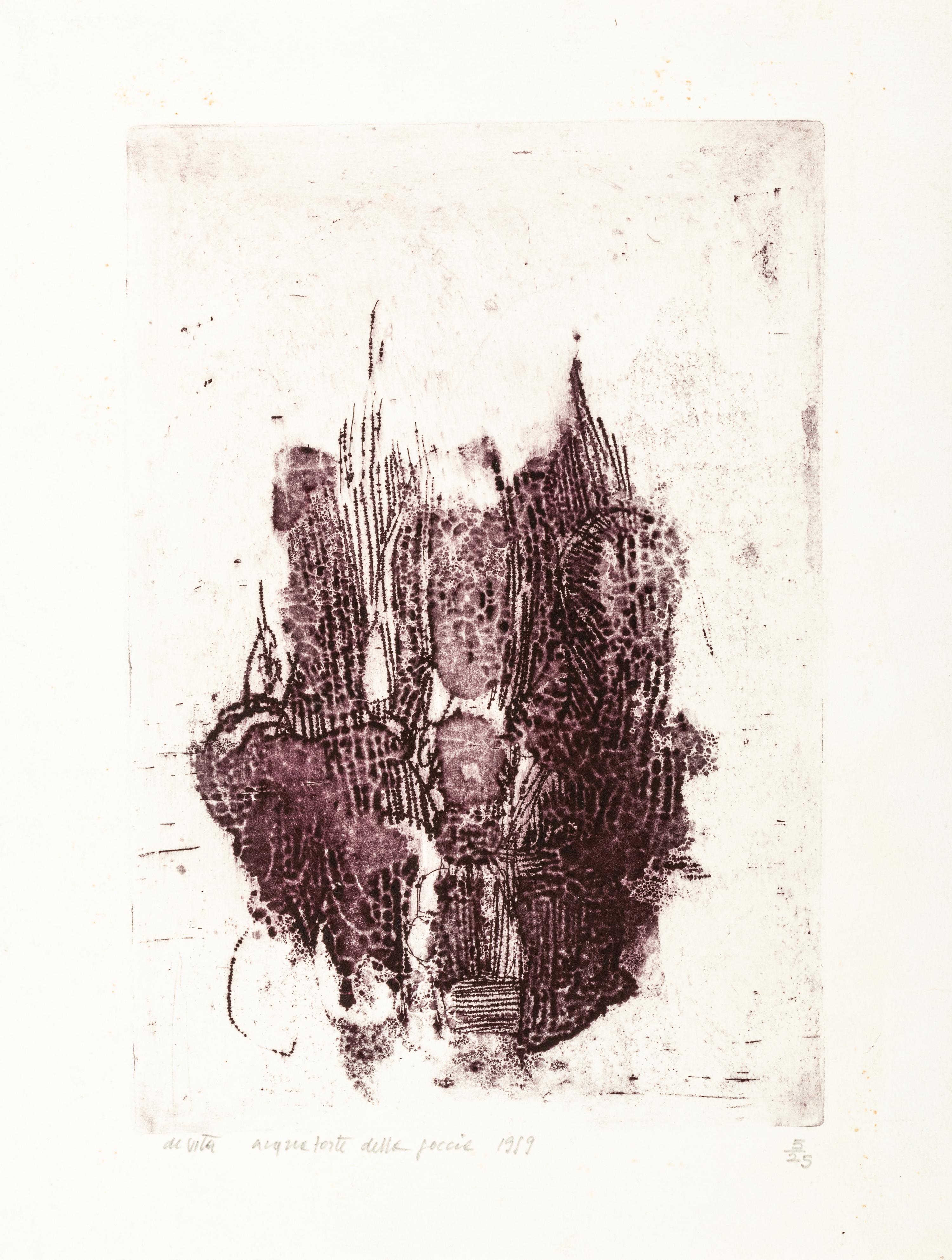 A Pair of Prints by Rudolf Schoofs and Luciana De Vita, 1959-1960