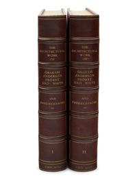 [ARCHITECTURE] -- [GRAHAM, ANDERSON, PROBST & WHITE]. The Architectural Work of Graham Anderson Probst & White, Chicago and Their Predecessors D. H. Burnham & Co. and Graham Burnham & Co . London: Privately Published by B. T. Batsford Ltd., 1933.