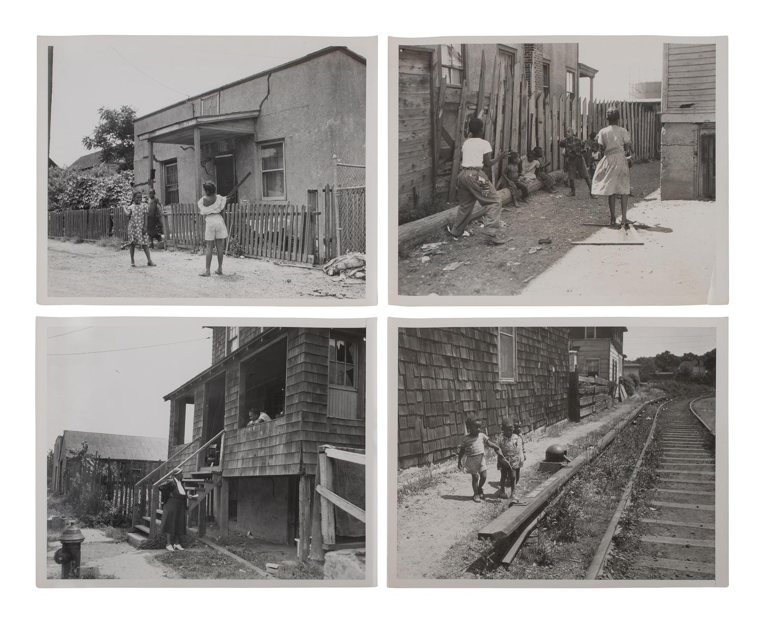 [EARLY PHOTOGRAPHY] 22 photographs of African American life, incl. occupational and domestic scenes.