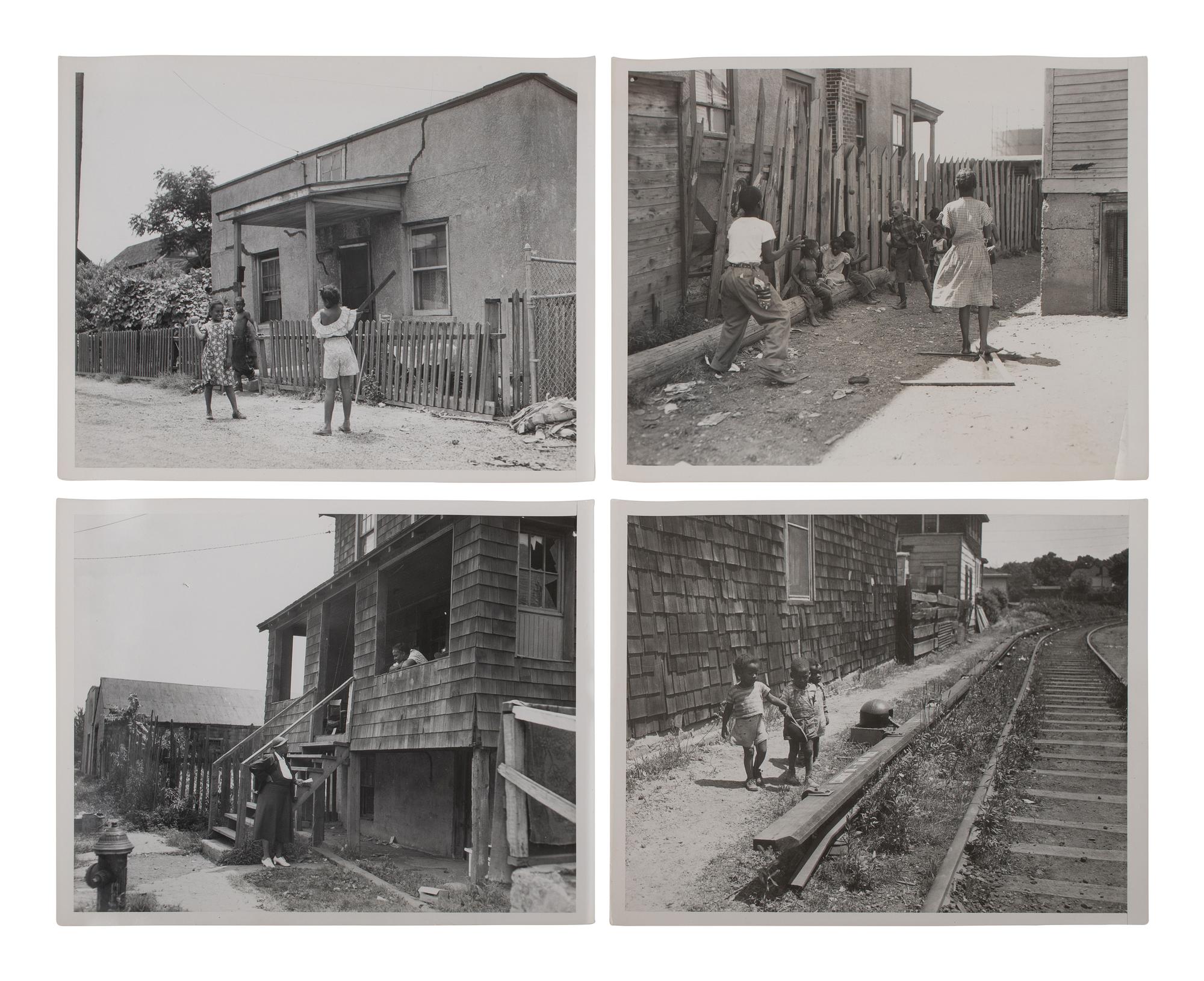 [EARLY PHOTOGRAPHY] 22 photographs of African American life, incl. occupational and domestic scenes.