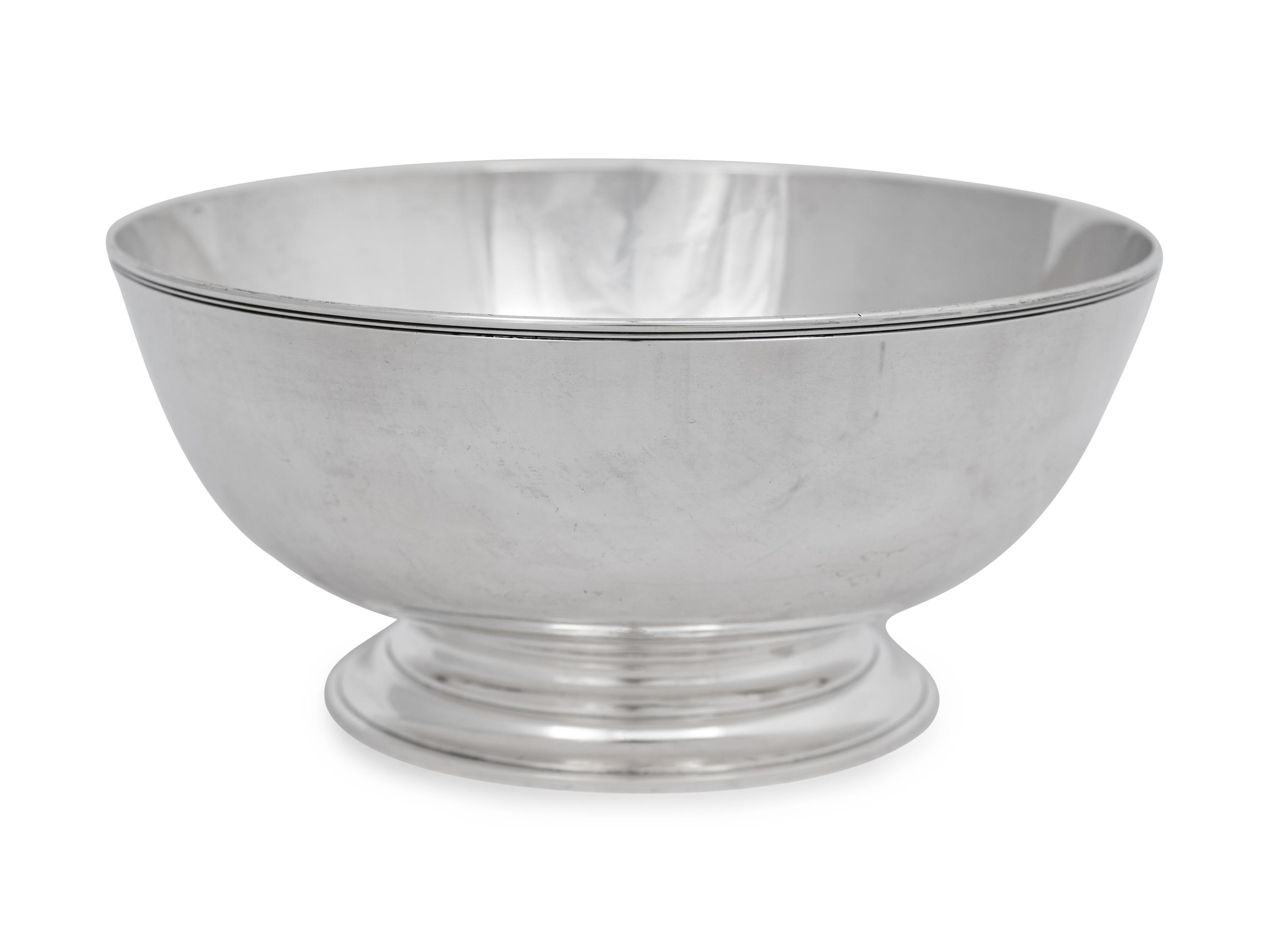 A Tiffany & Co. Silver Revere Bowl