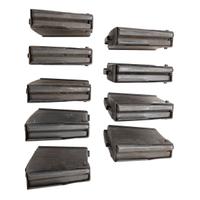 Lot of (9) Solothurn Magazines for the S18-100 and S18-154 20mm Anti-Tank Rifles