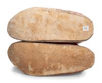 Plains Beaded Hide Moccasins