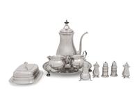 APPROVED FOR DONATION A Group of Silver and Silver-Plate Table Articles