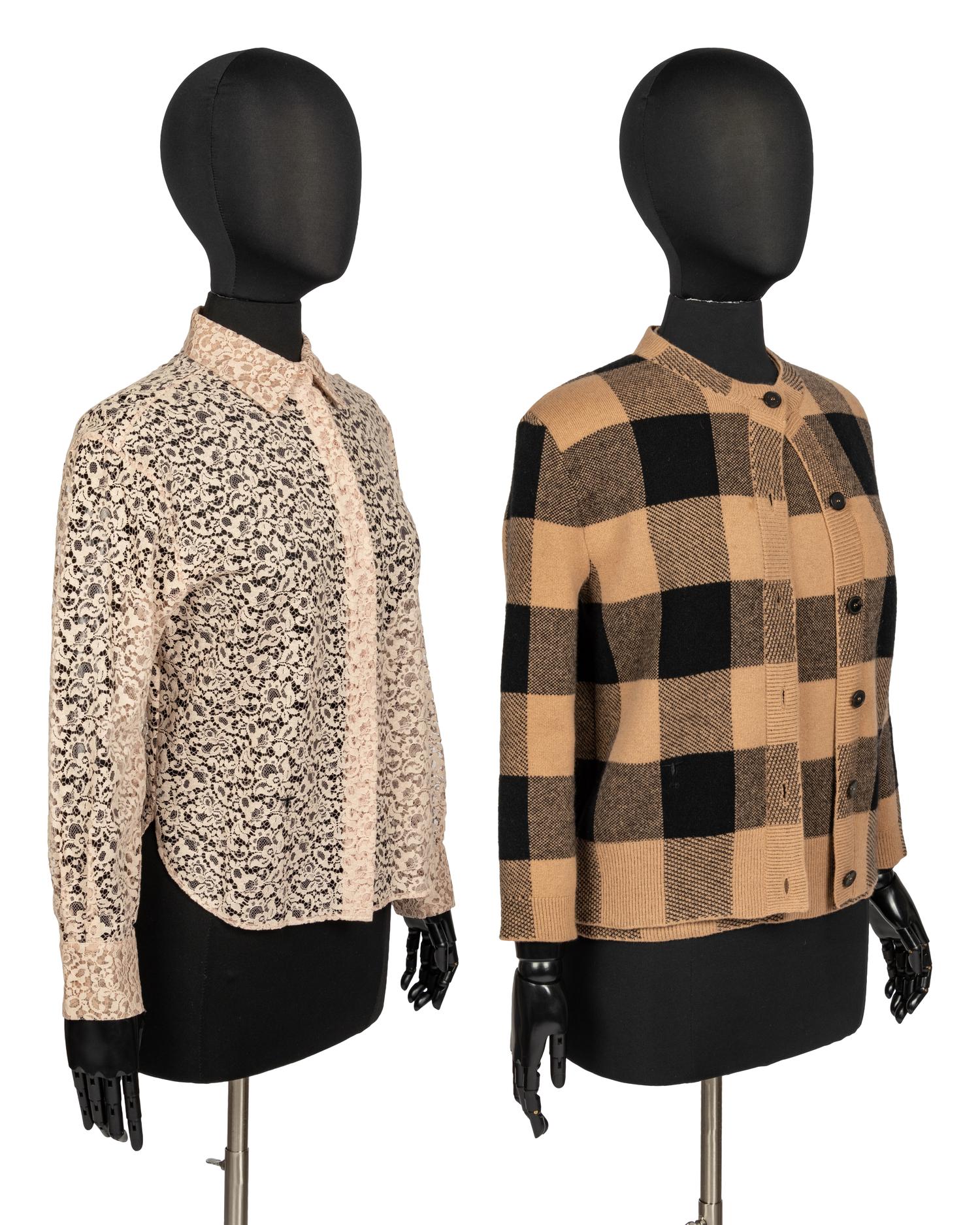 Three Dior Items: One Twinset & One Blouse, 2018-19