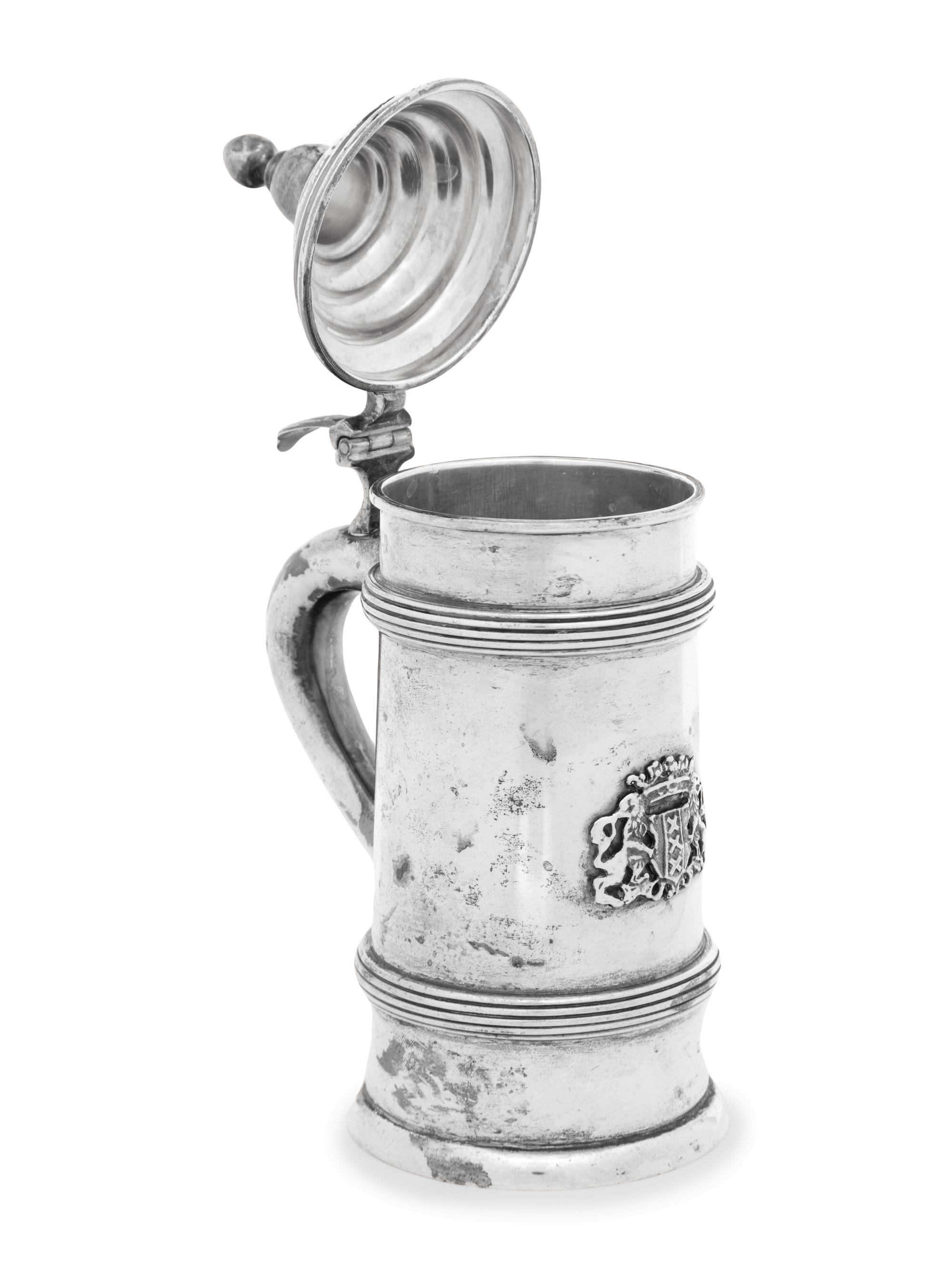 An English Silver Souvenir Tankard