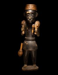An African Wood Male Figure