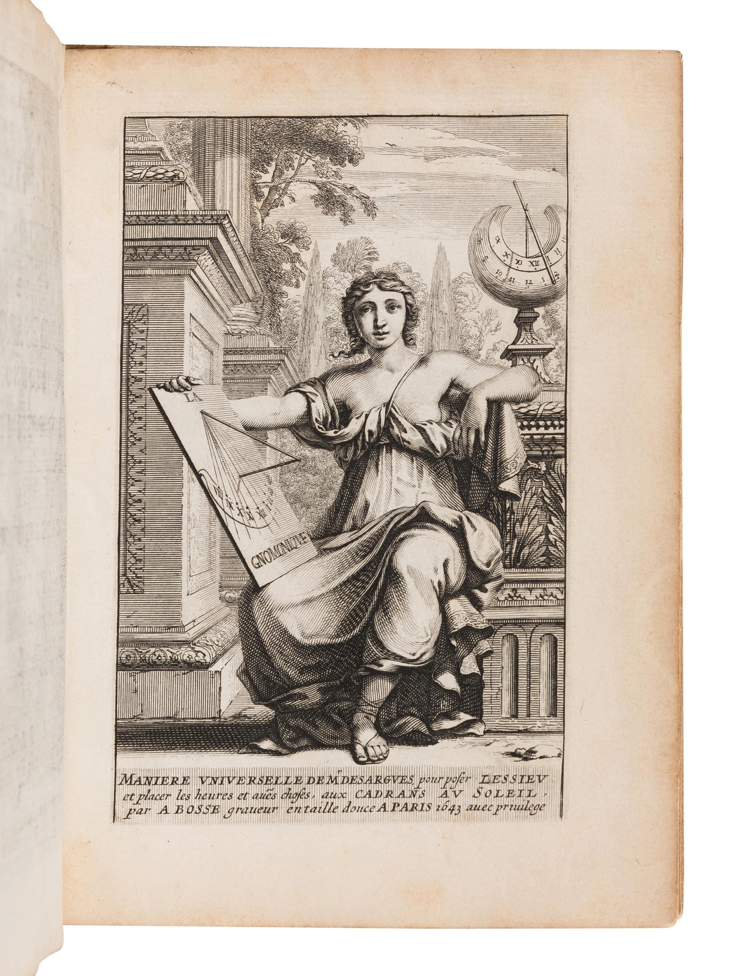 BOSSE, Abraham (1604-1676), artist and engraver. Girard DESARGUES (1591-1661).