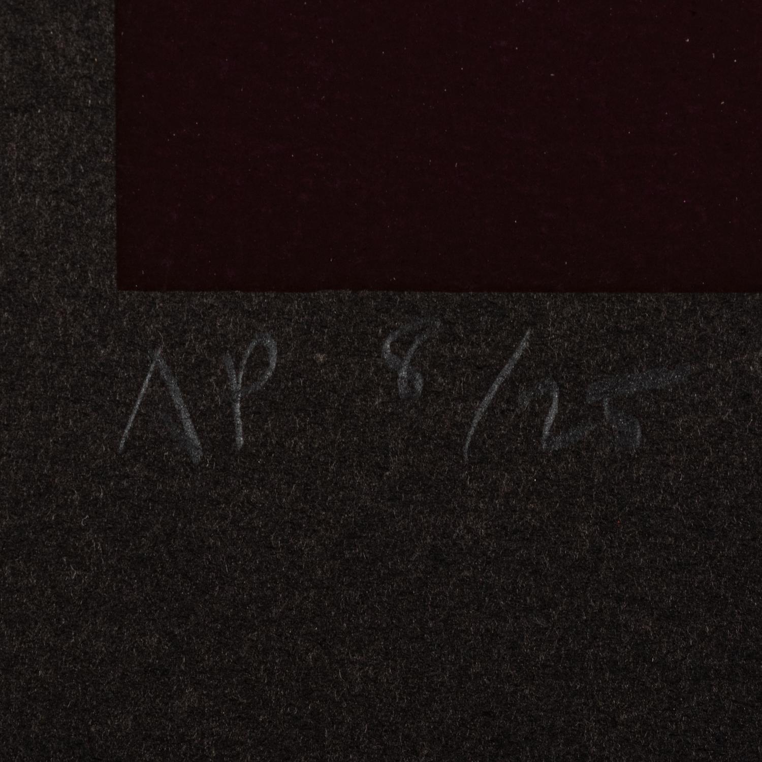 Eight prints (with portfolio case), 1980-1985