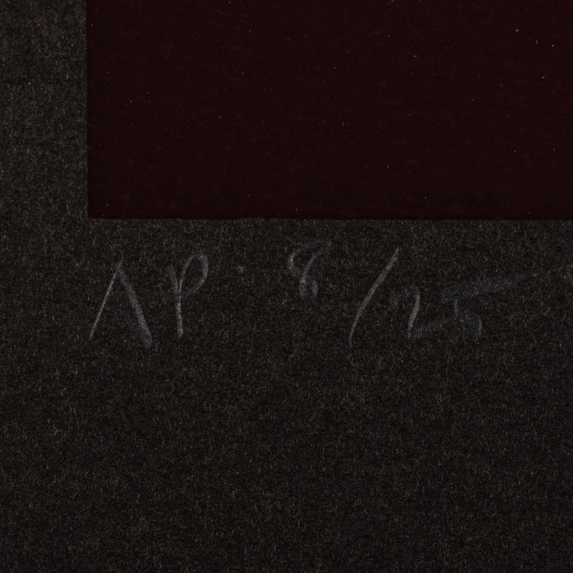 Eight prints (with portfolio case), 1980-1985