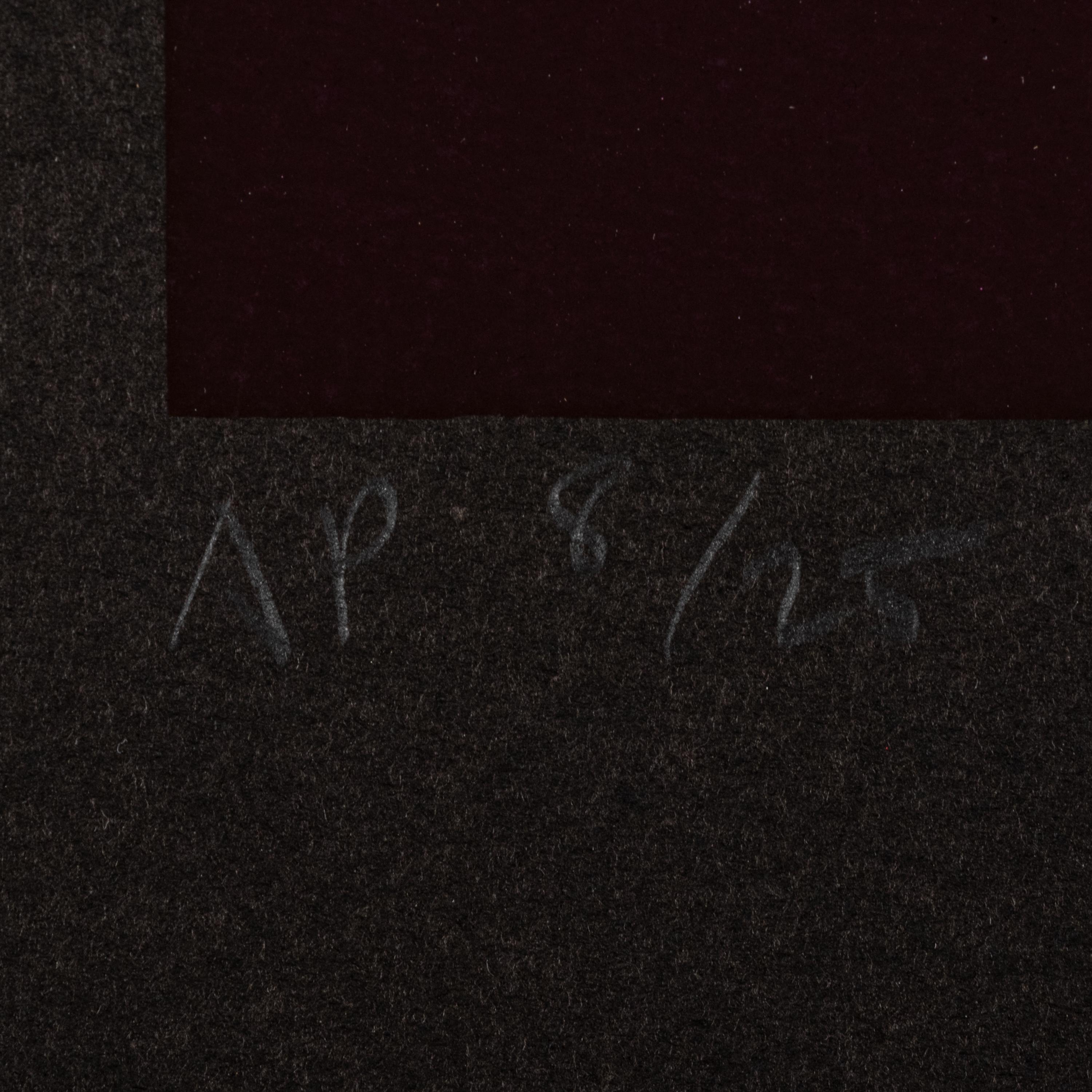 Eight prints (with portfolio case), 1980-1985