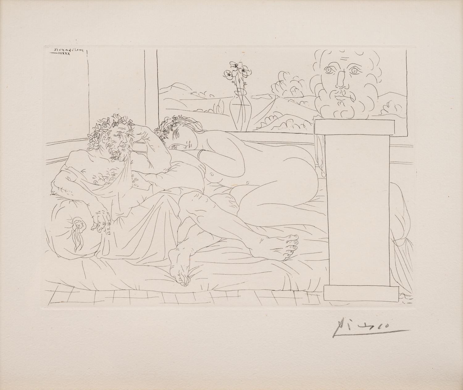 Le Repos du Sculpteur, IV (from La Suite Vollard )