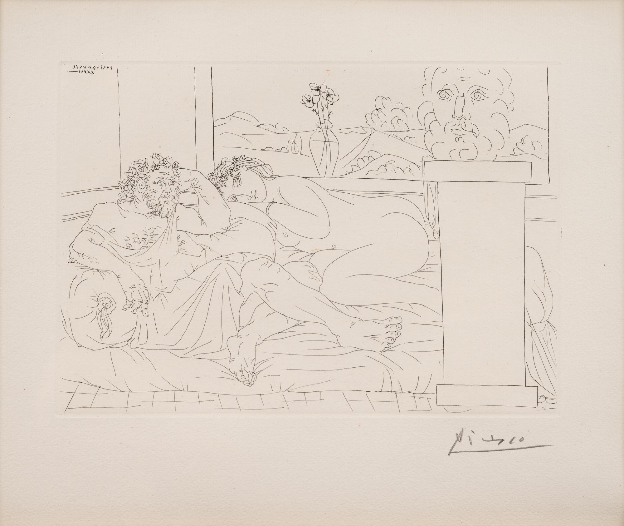 Le Repos du Sculpteur, IV (from La Suite Vollard )