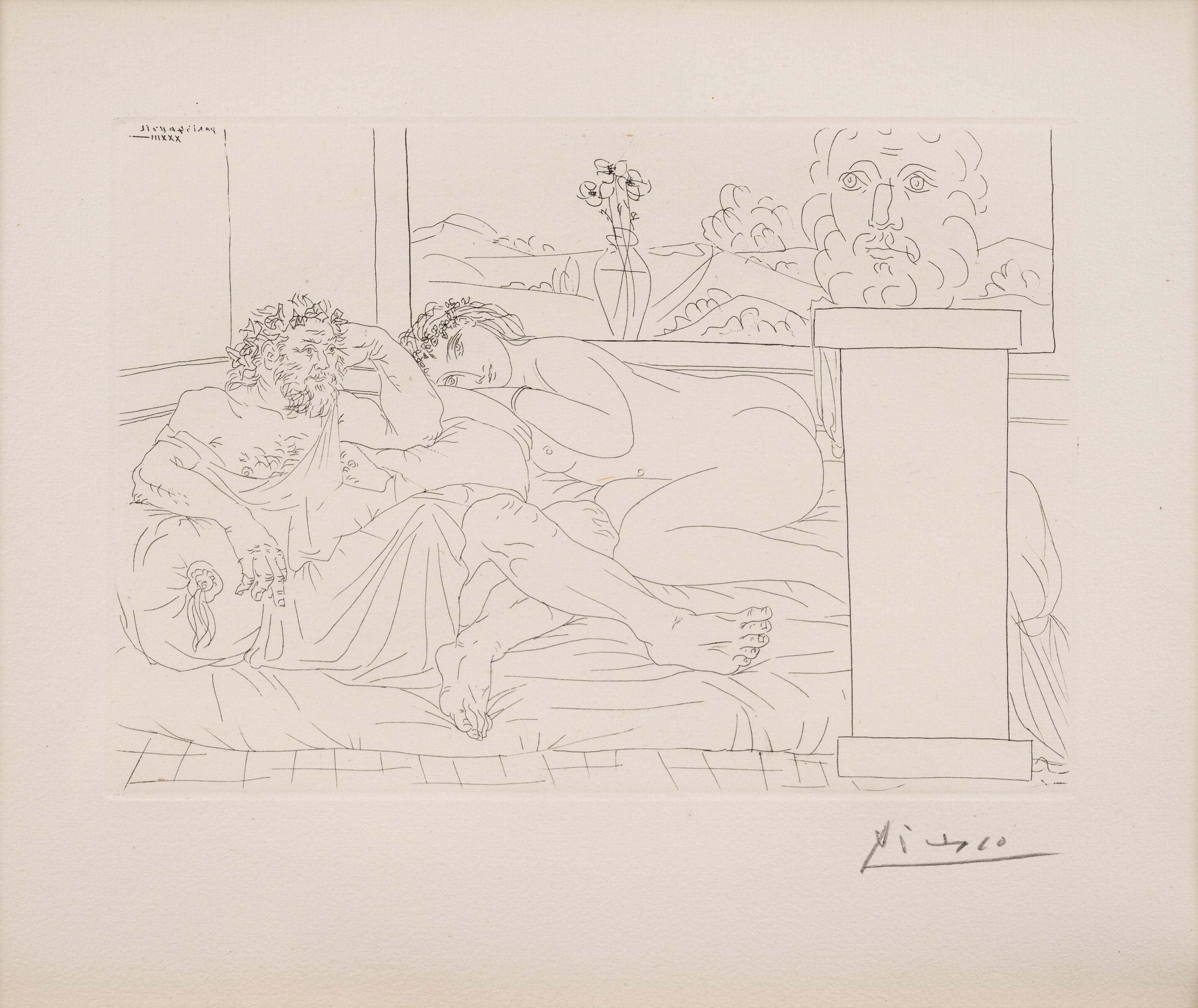 Le Repos du Sculpteur, IV (from La Suite Vollard )