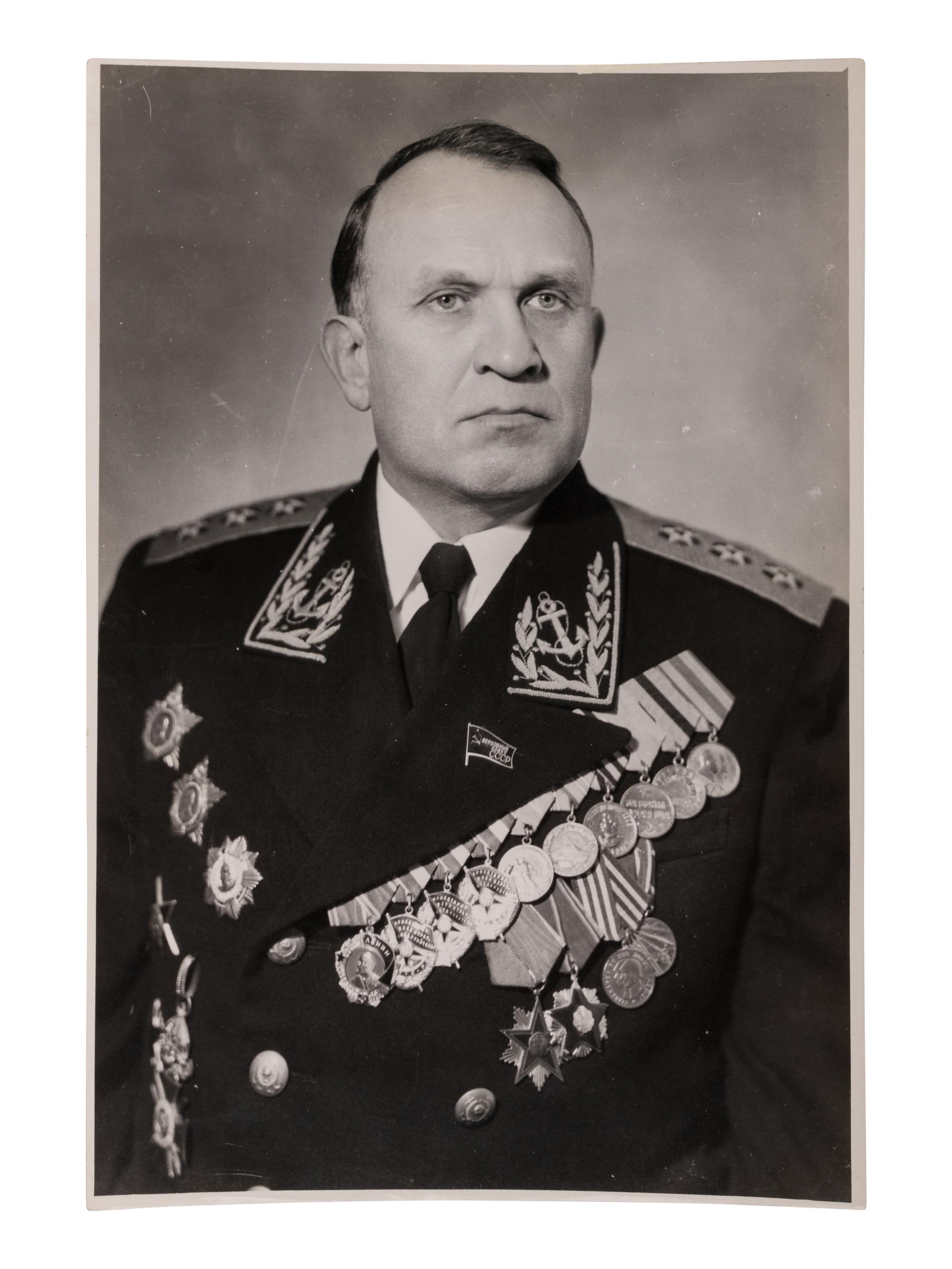 [MILITARY PHOTOGRAPHY]. Extensive archive of Soviet Navy photographs and artwork. Taken various locations, c.1940-1990.