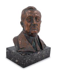 Bust of Franklin Delano Roosevelt
