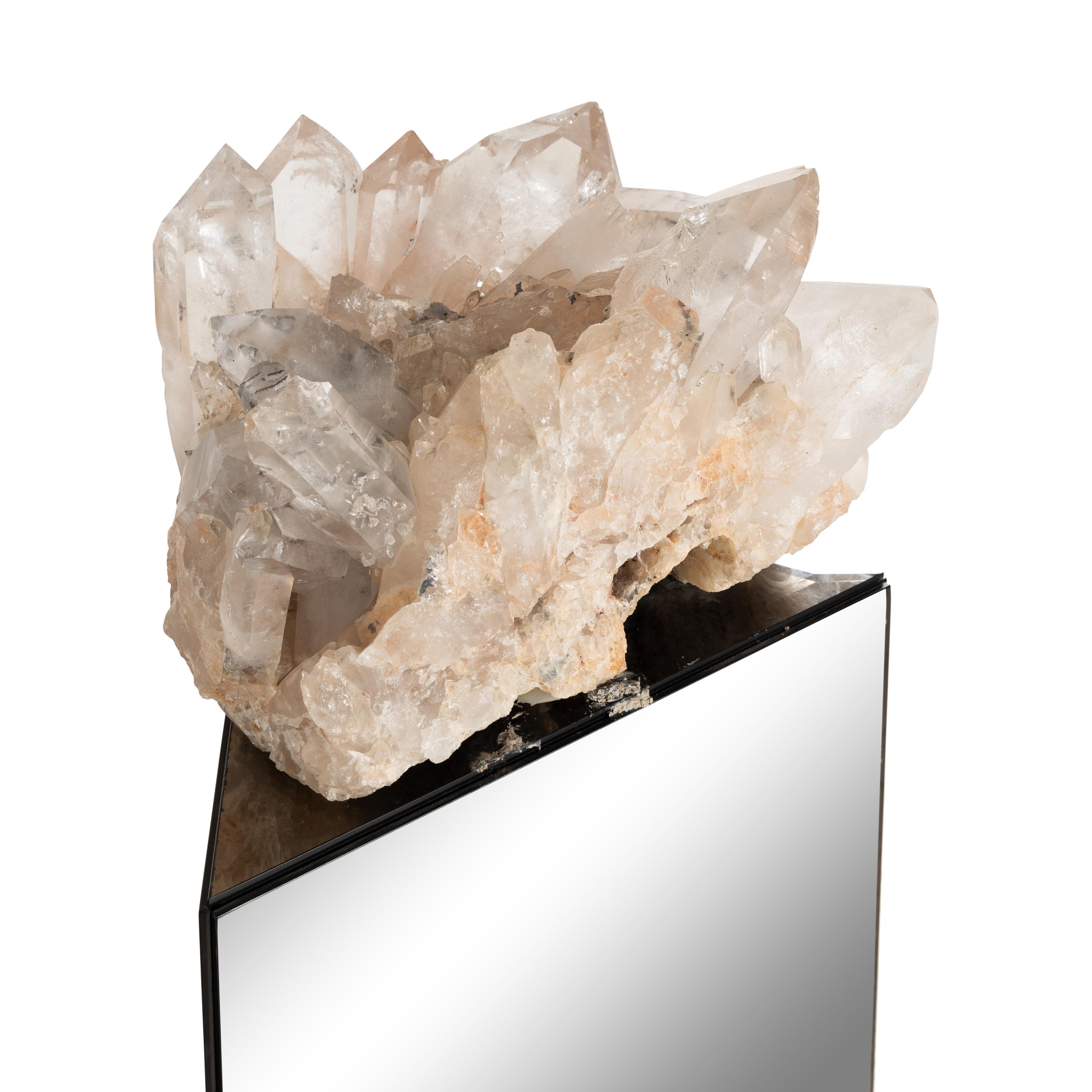 A Large Rock Crystal Specimen