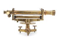 A French Brass Surveyor's Level