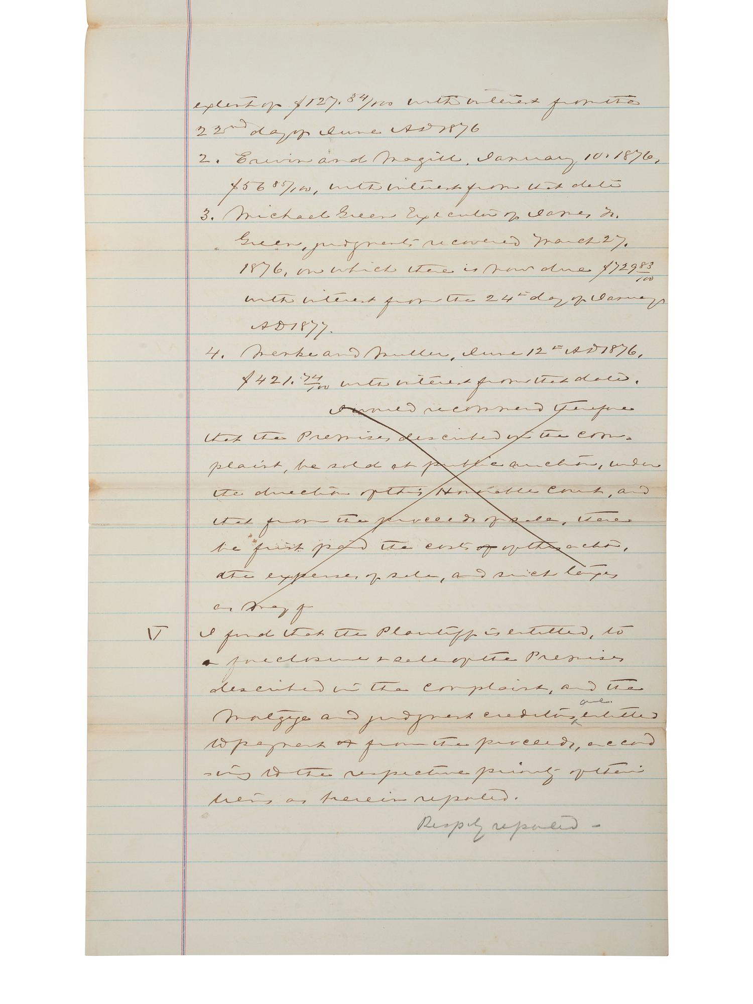 [POLITICS IN AMERICA]. A group of 8 items related to early African American politicians and government officials including Reconstruction-era Congressmen and attorneys.