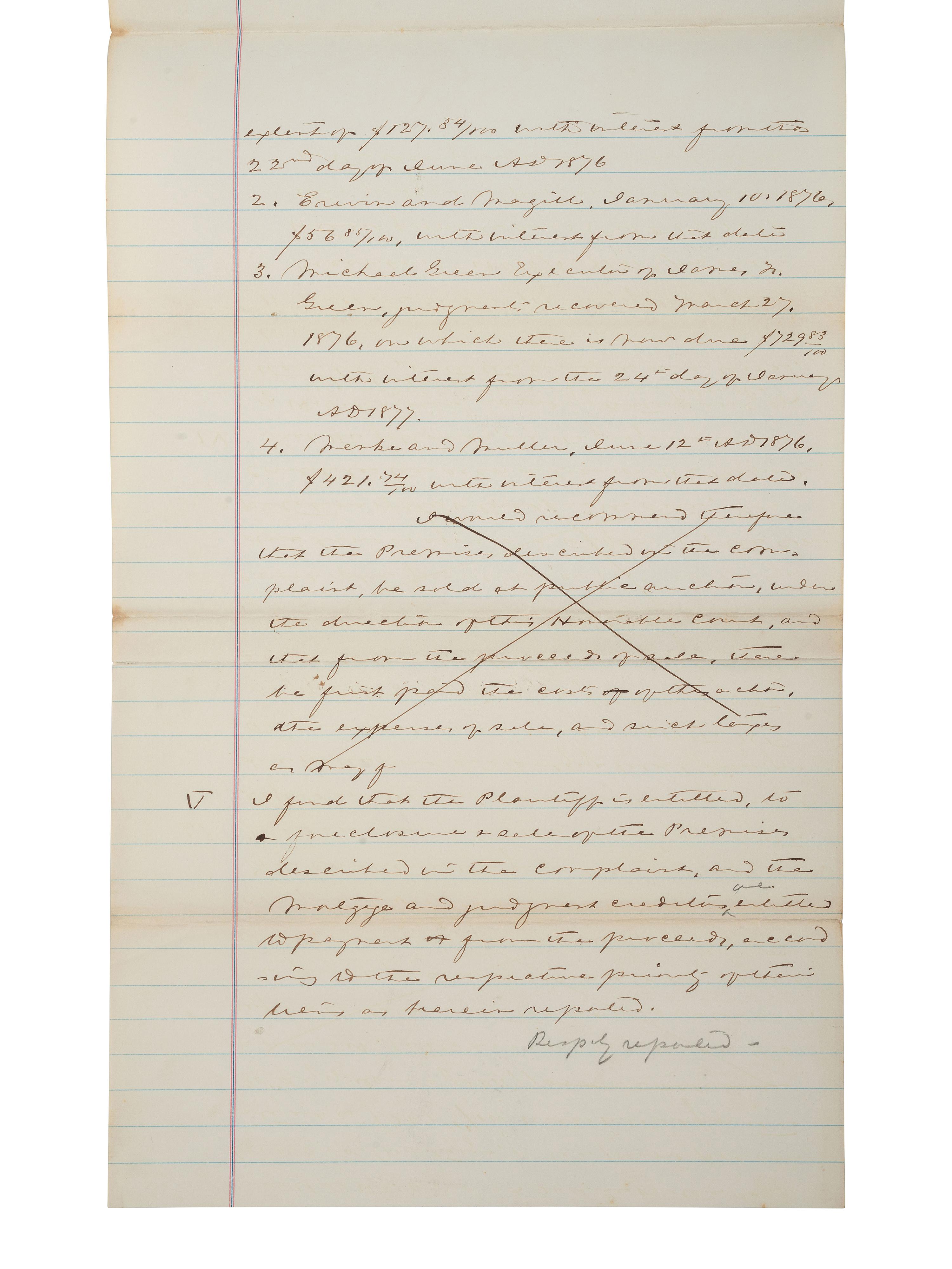 [POLITICS IN AMERICA]. A group of 8 items related to early African American politicians and government officials including Reconstruction-era Congressmen and attorneys.