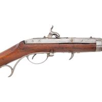 Hall Rifle Dated 1832 Converted to Percussion
