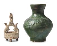 Two Chinese Pottery Vessels