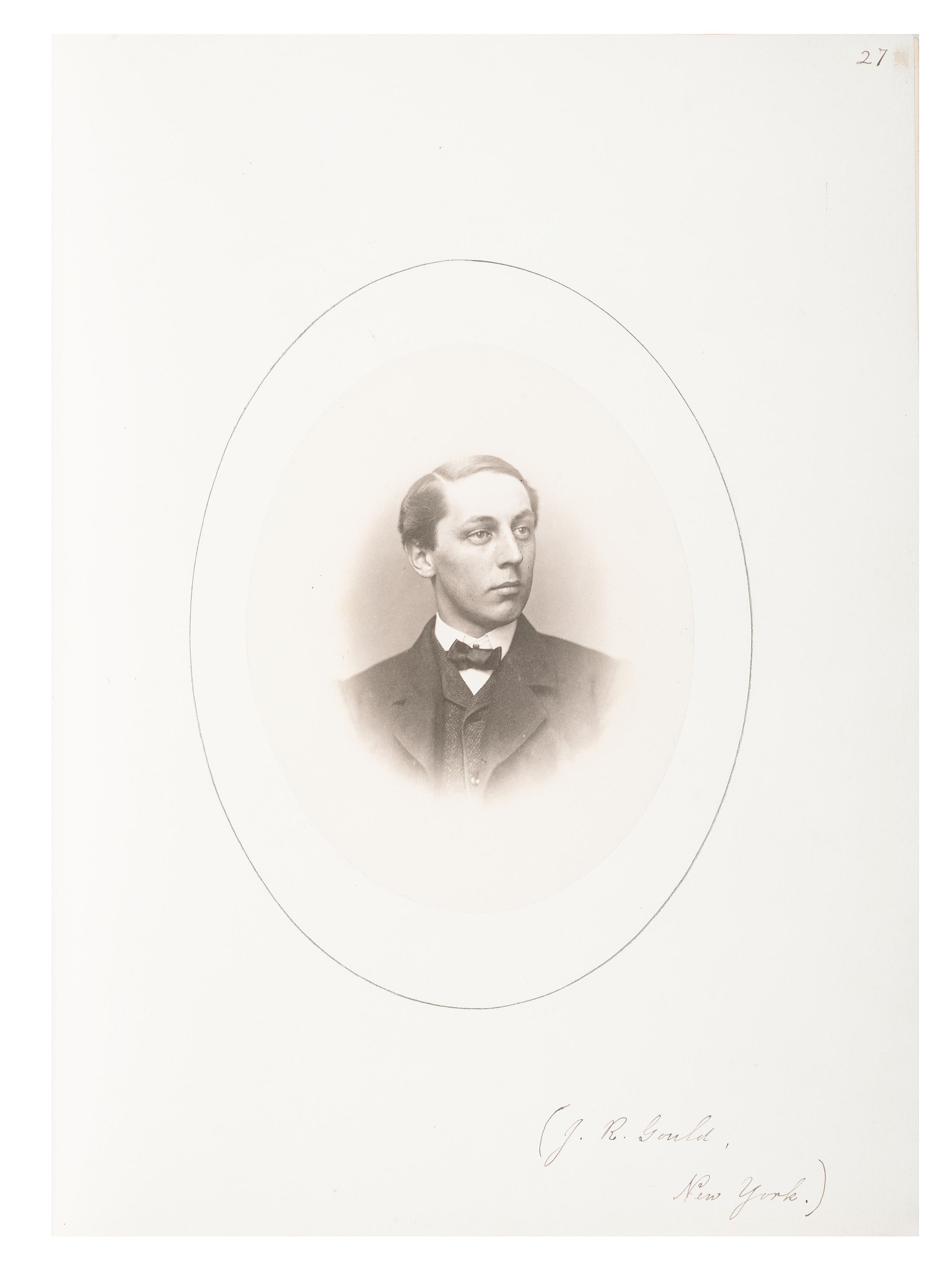 [HARVARD UNIVERSITY]. The Class of 1861 Harvard College . Cambridge, MA: Riverside, 1861. Yearbook with albumen photographs of faculty, students, and grounds.